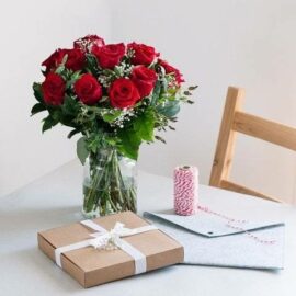 Amour infini : 12 fleurs rouges – Image 4