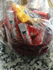 Chocolate heart box