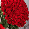 grand bouquet de fleurs rouge