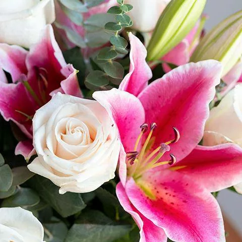 Poésie Naturelle : Lys et Roses – Image 2