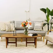 Benchmark: Orange Roses and White Lilies, With Vase (Fresh Cut Flowers) – Image 2