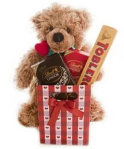 panier cadeau chocolat sweet hugs