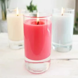 Candela Parfumée en Récipient en Verre