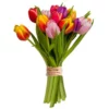 Les tulipes, symboles de beauté et d'élégance, ajoutent une touche de couleur vibrante à votre journée. Leurs pétales délicats et leurs tiges élancées apportent une atmosphère florale raffinée à tout espace. Que ce soit pour égayer votre intérieur, offrir un cadeau plein de charme ou embellir un événement spécial, les tulipes sont un choix parfait.